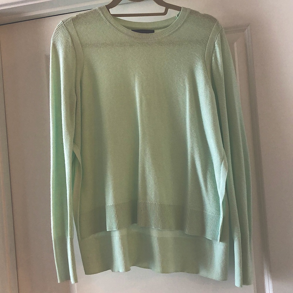 spring sweater with side slits